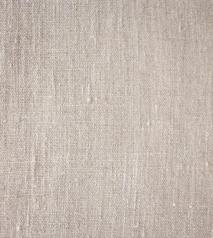 Warm natural linen fabric texture